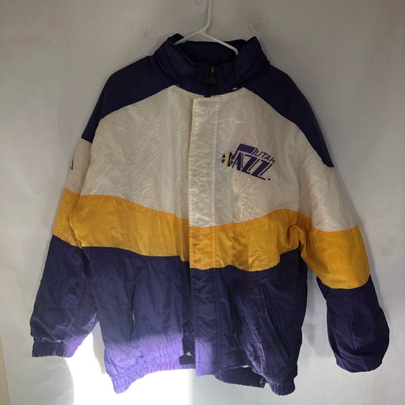 utah jazz retro jacket